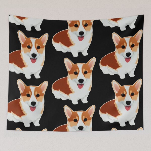 Item preview, Cute corgi dog doodle designed and sold by EnzoVectorism.