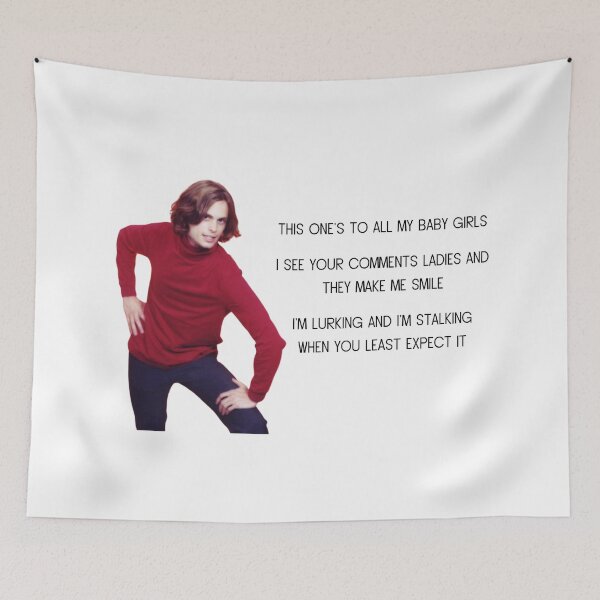 Item preview, mgg baby girl tapestry designed and sold by 24olivia.