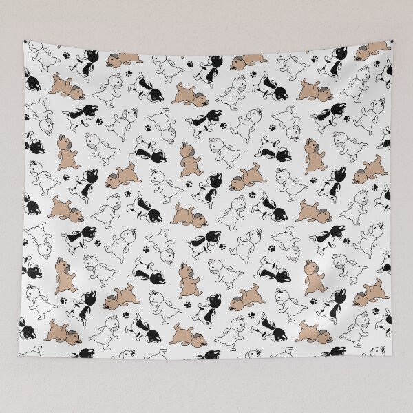 Item preview, Adorable Pug Cute Pattern Design With Puppy in Various Poses Fun Funny designed and sold by ivaostrogonac.