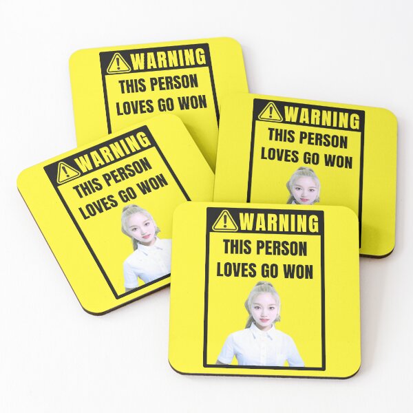 Item preview, loona warning sign: go won (gowon) (gender neutral) designed and sold by loonaluvdesigns.