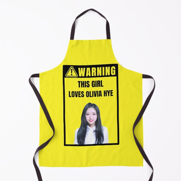 Item preview, loona warning sign: olivia hye (female) designed and sold by loonaluvdesigns.