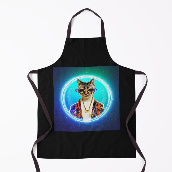 Artikelvorschau, exklusive groovige modische Haute Katze mit Brille und Goldkette entworfen und verkauft von ValleyDream.