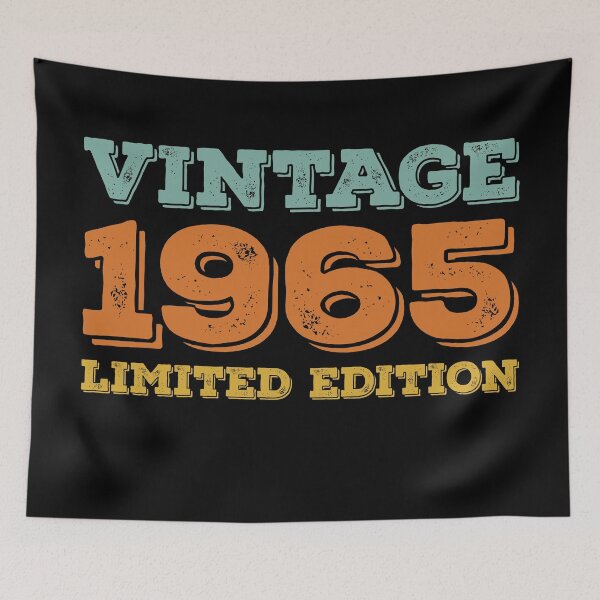 Item preview, VINTAGE 1965 LIMITED EDITION DISTRESSED RETRO BIRTHDAY GIFT IDEA designed and sold by Kipcio.