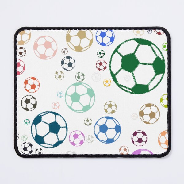 Item preview, Abstract Multi Color Football Soccer Ball Pattern designed and sold by Pixel4Art.