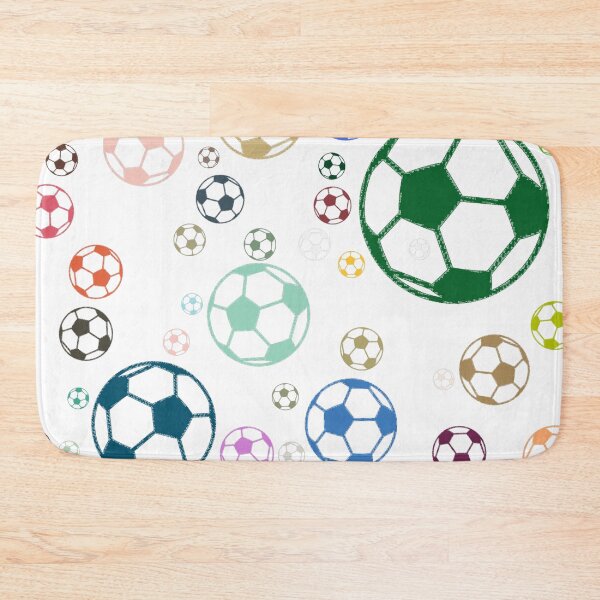 Item preview, Abstract Multi Color Football Soccer Ball Pattern  designed and sold by Pixel4Art.