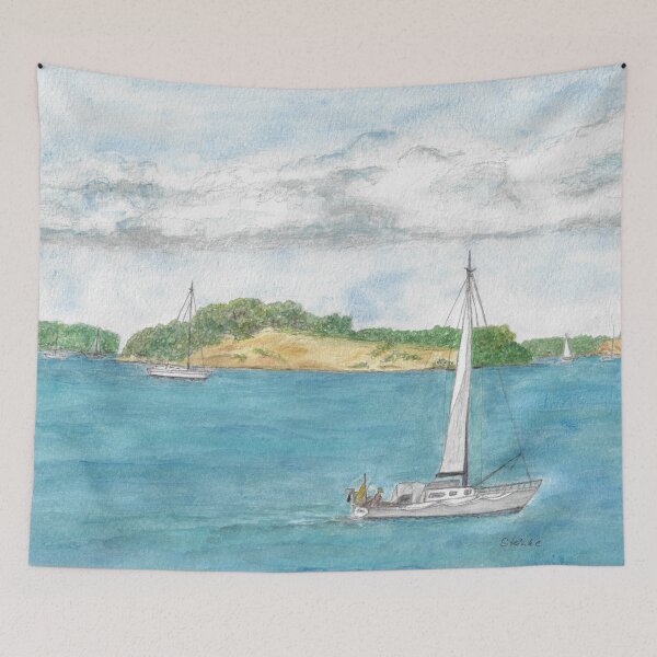 Item preview, Ox Island in the Flensburg Fjord designed and sold by Sandra  Steinke.