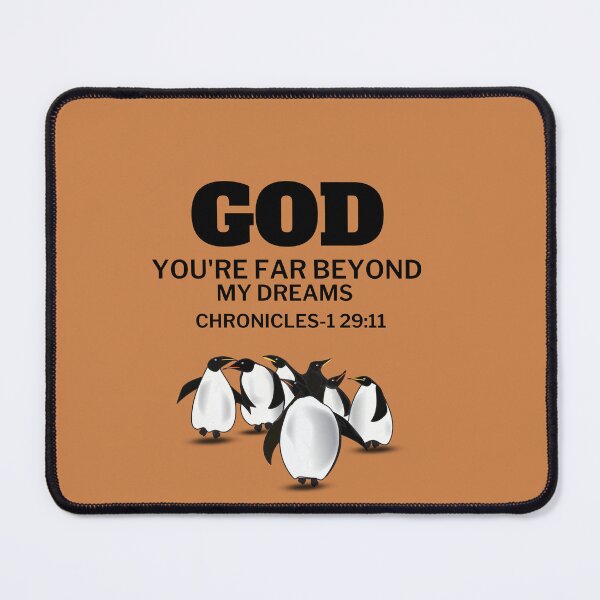 Item preview, God, Far Beyond Dreams designed and sold by Gina Jenkins.