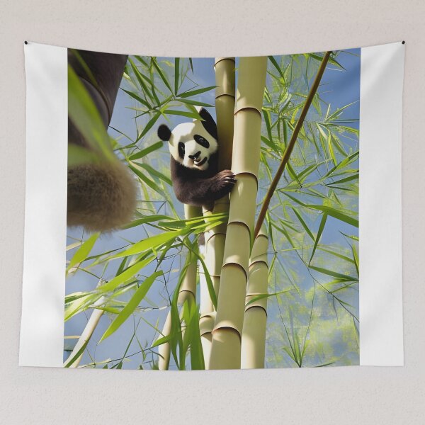 Item preview, A Panda Climbs Higher designed and sold by QuackersWeb.