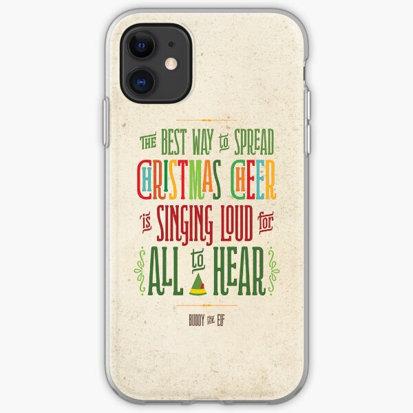 Buddy the Elf - Christmas Cheer iPhone Soft Case