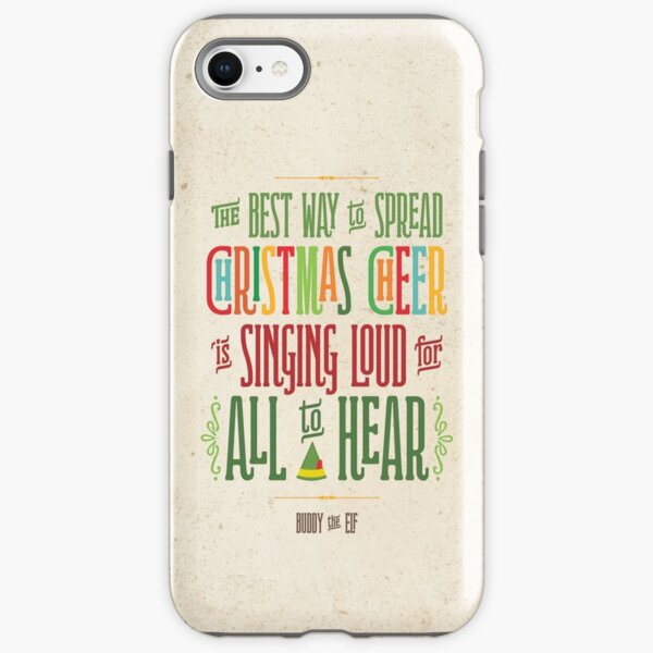 Buddy the Elf - Christmas Cheer iPhone Tough Case