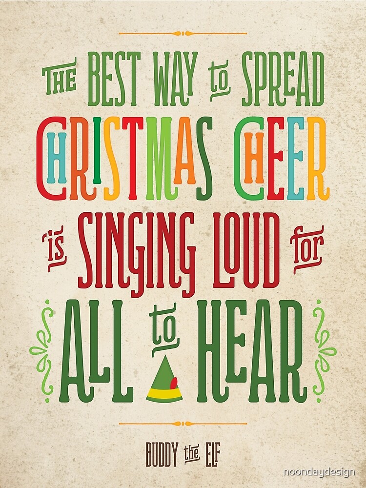 Disover Buddy the Elf - Christmas Cheer Premium Matte Vertical Poster