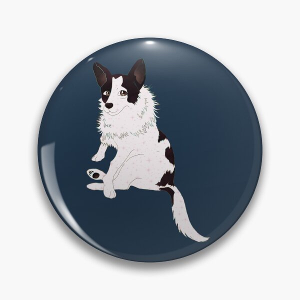 Item preview, Cute dog sitting weirdly designed and sold by Blue-Paint.