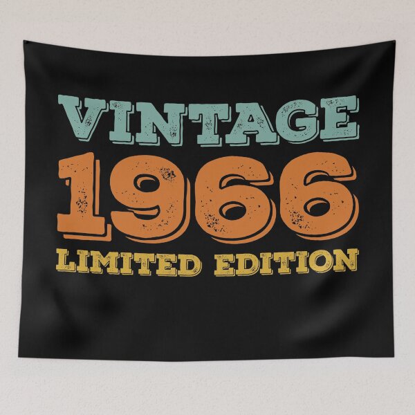 Item preview, VINTAGE 1966 LIMITED EDITION DISTRESSED RETRO BIRTHDAY GIFT IDEA designed and sold by Kipcio.