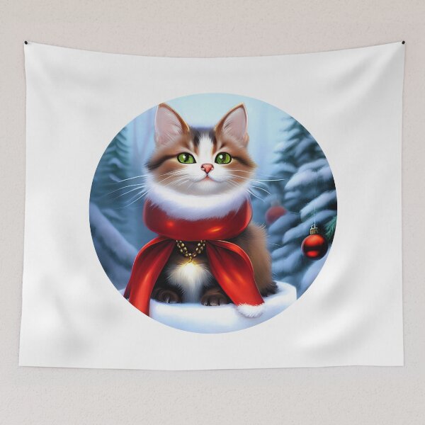 Item preview, Merry Catmas designed and sold by ArtificialCraft.
