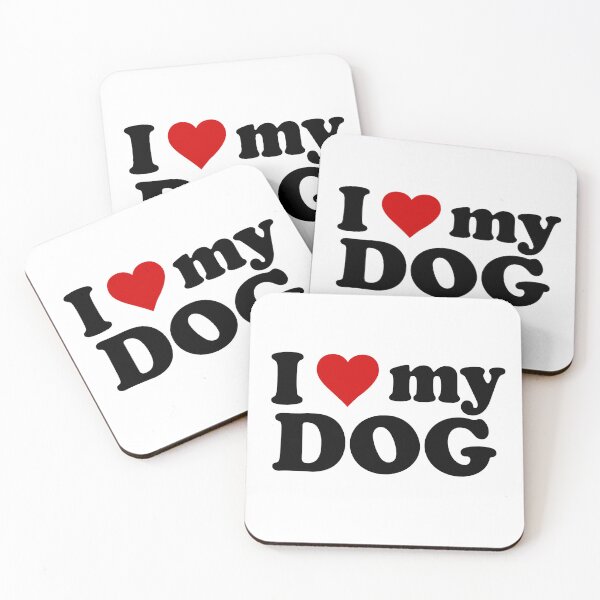 Item preview,  I HEART MY DOG designed and sold by sarascoprox.