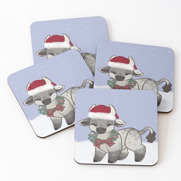 Item preview, Happy Moolidays! designed and sold by Book-Bunny22.