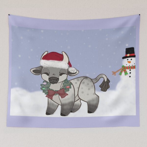 Item preview, Happy Moolidays! designed and sold by Book-Bunny22.