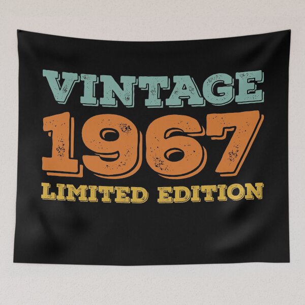 Item preview, VINTAGE 1967 LIMITED EDITION DISTRESSED RETRO BIRTHDAY GIFT IDEA designed and sold by Kipcio.