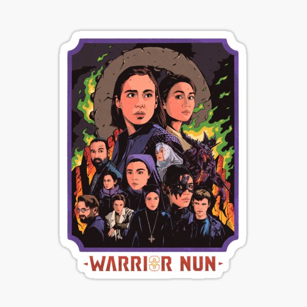 Warrior Nun S2 Sticker