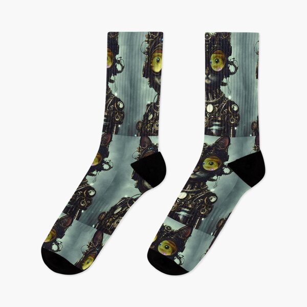 Item preview, Steampunk Cat - Modern Digital Art designed and sold by Ai-michiart.