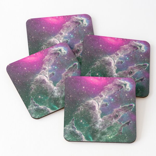 Item preview, Pillars of Creation JWST unicorn pink purple teal designed and sold by 2sweetsDesign.