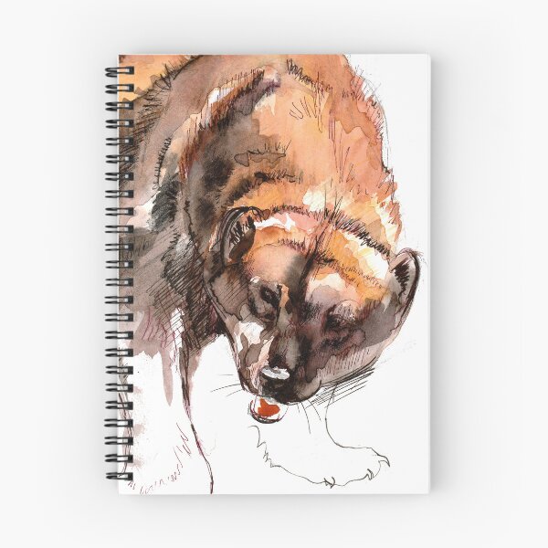 Item preview, Gulo gulo Watercolor #3 designed and sold by belettelepink.