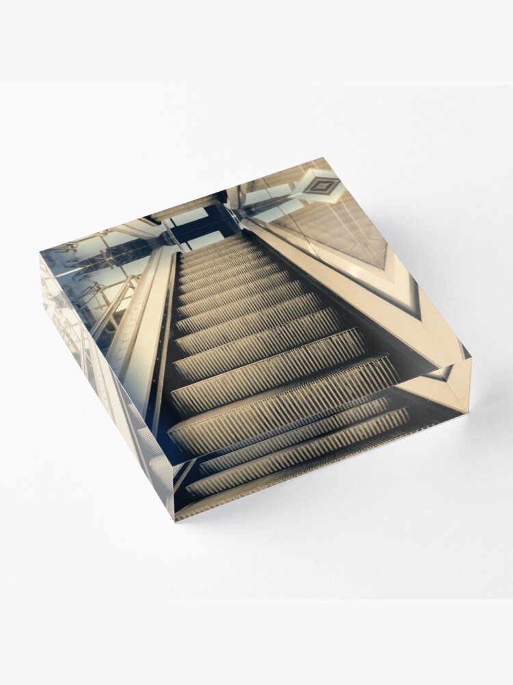 Alternate view of Escaleras Acrylic Block
