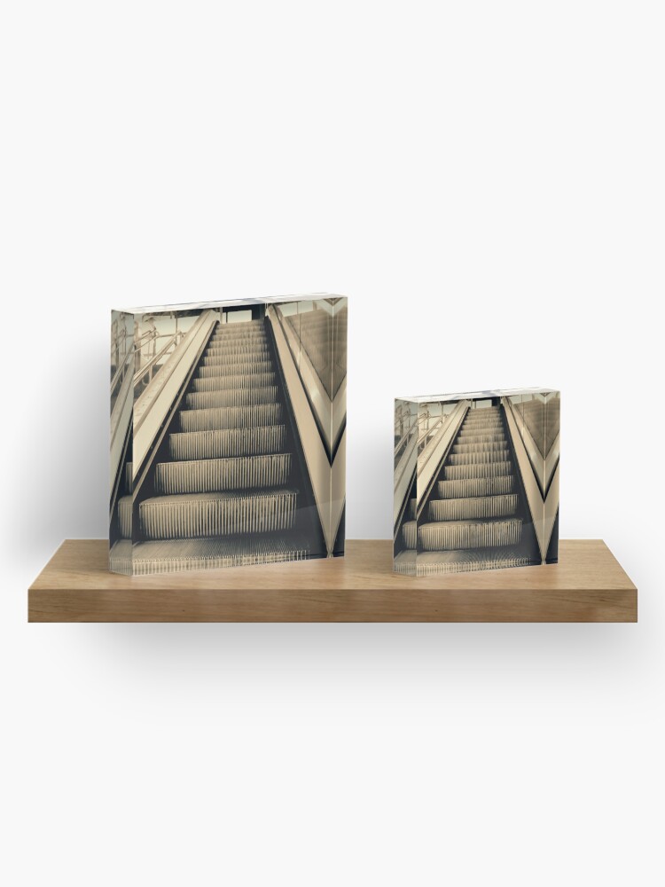 Alternate view of Escaleras Acrylic Block