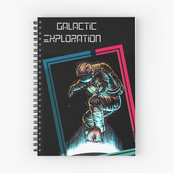 Aperçu de l'œuvre Astonaught Skateboarding dans la conception de l'espace créée et vendue par t1n3333.