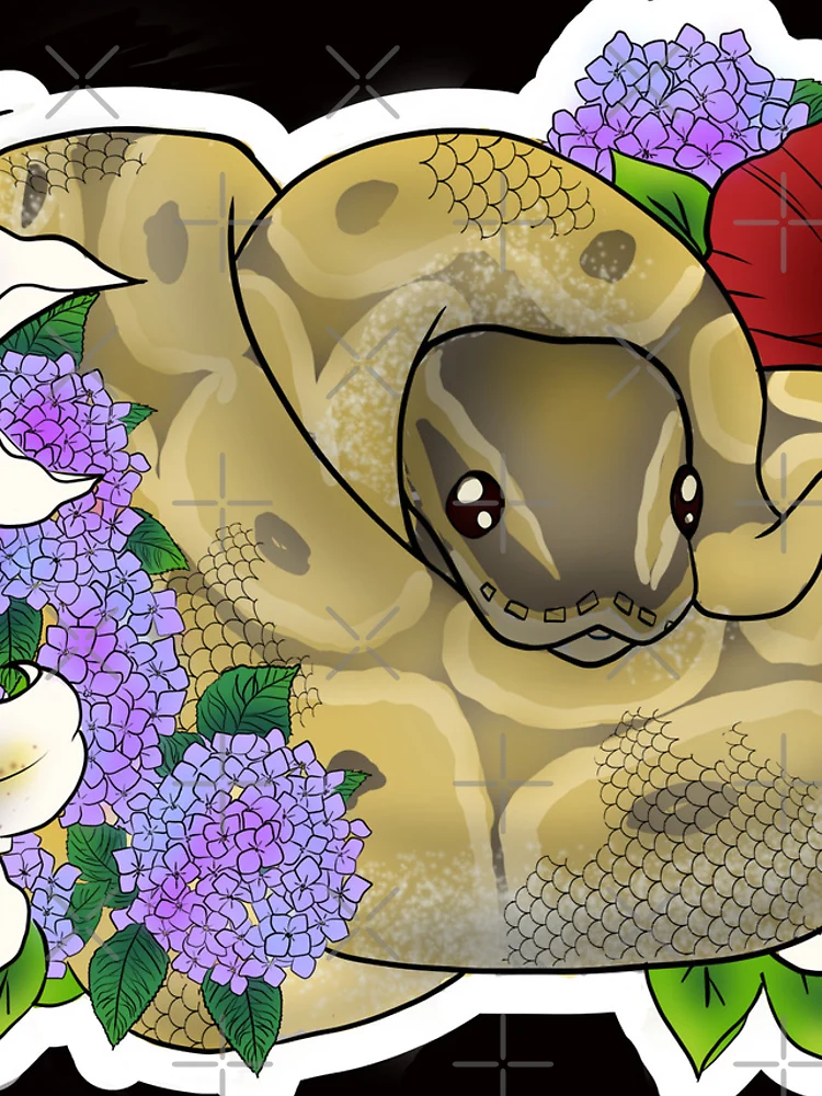 Thumbnail 4 of 4, iPhone Case, Ball Python Spider designed and sold by Kirin-Riki.