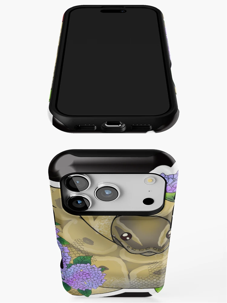 Thumbnail 3 of 4, iPhone Case, Ball Python Spider designed and sold by Kirin-Riki.