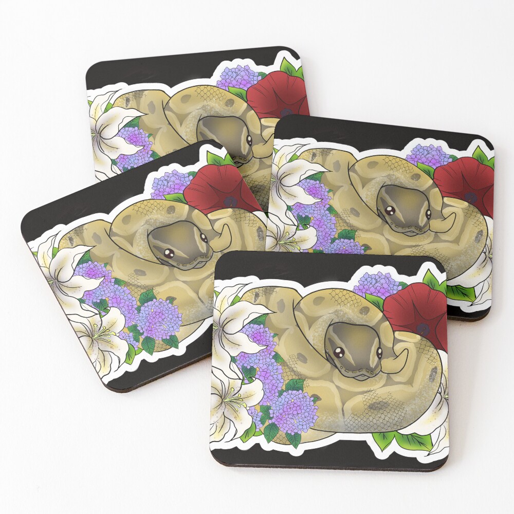Item preview, Coasters (Set of 4) designed and sold by Kirin-Riki.