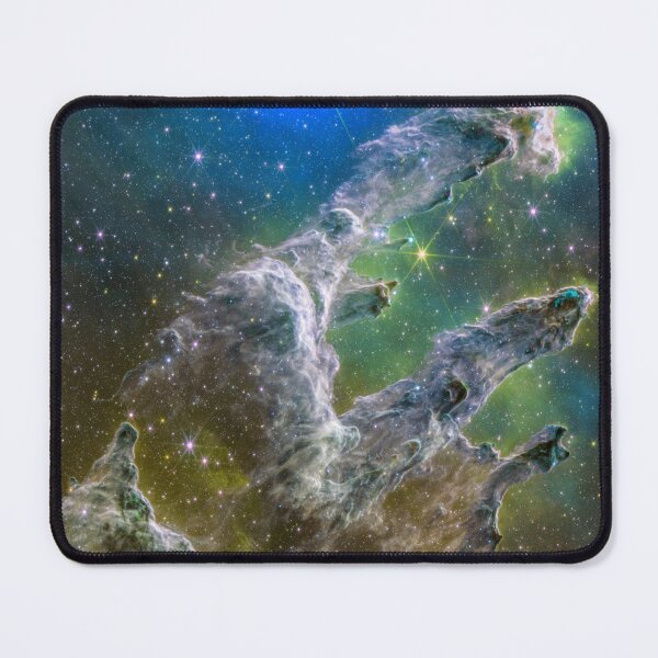 Item preview, Pillars of Creation JWST comp green blue designed and sold by 2sweetsDesign.