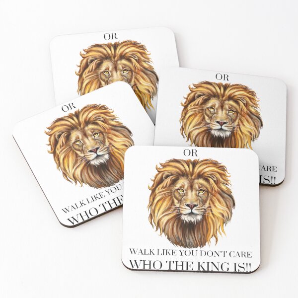 Item preview, walk like a king or walk like you don't care who the king is  designed and sold by drive-to-sucess.