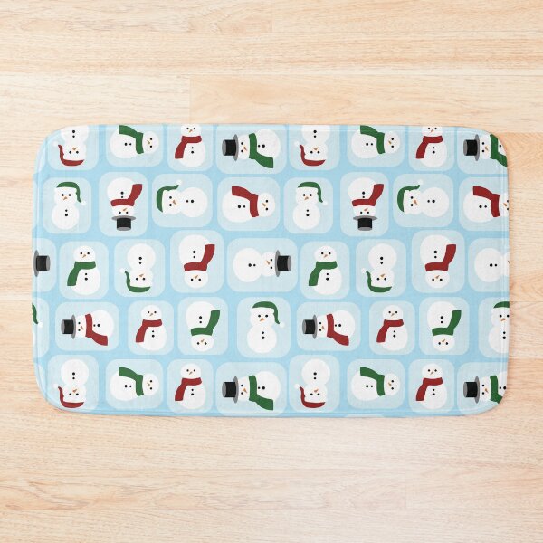 Item preview, Christmas Snowmen Tiles designed and sold by OkayKaylaMarie.