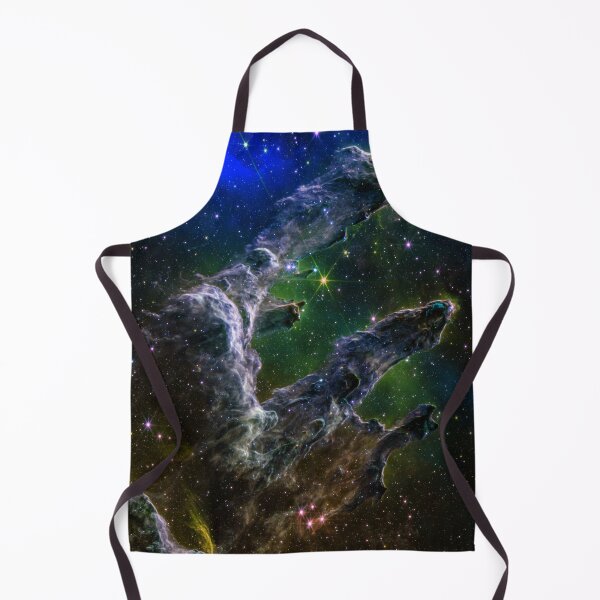 Item preview, JWST Pillars of Creation - Deep Space Art deep green blue designed and sold by 2sweetsDesign.