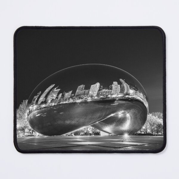 Item preview, Chicago Cloudgate B&W designed and sold by josephhaubert.