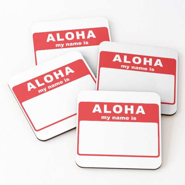 Item preview, Aloha, My Name Is tag designed and sold by conform.