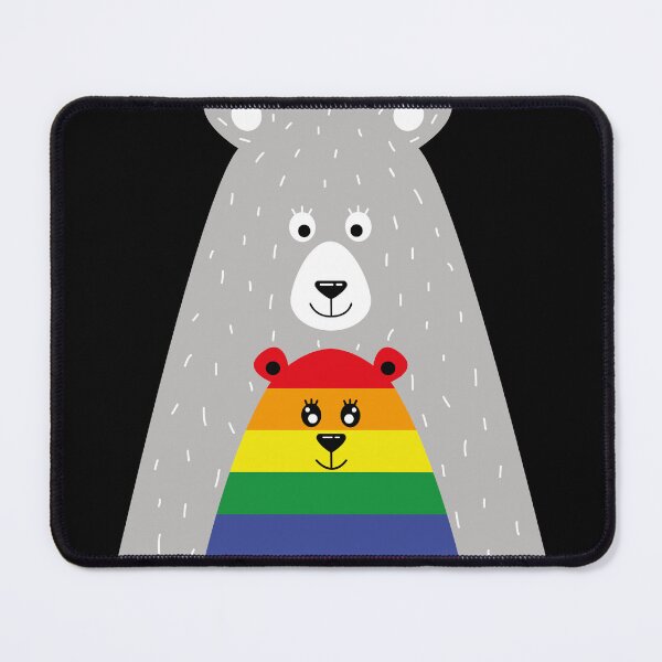 Item preview, Mama Bear Proud Mother LGBTQ+ Pride designed and sold by Queer Pride Shop.