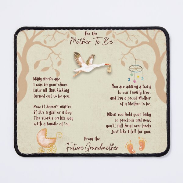 Item preview, Mother To Be [Unknown gender] Baby Shower gift from Future Grandmother designed and sold by pooki-mooki.