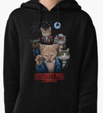 Strange Fur Things Pullover Hoodie