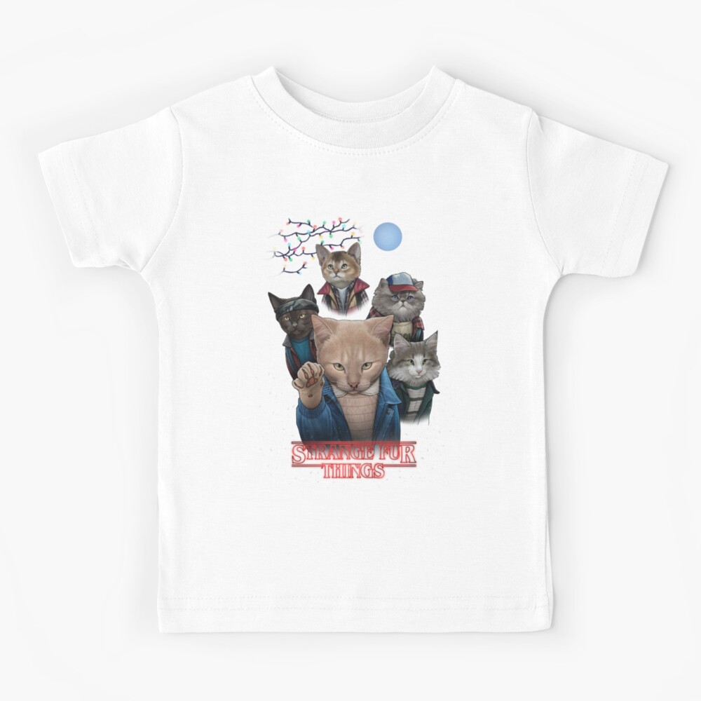 Strange Fur Things Kids T-Shirt