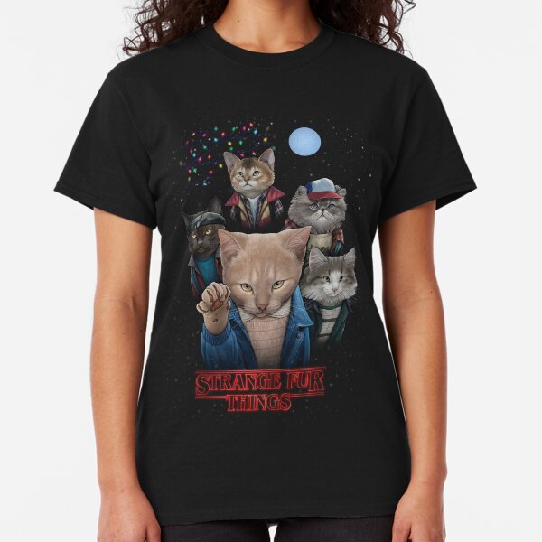 Strange Fur Things Classic T-Shirt