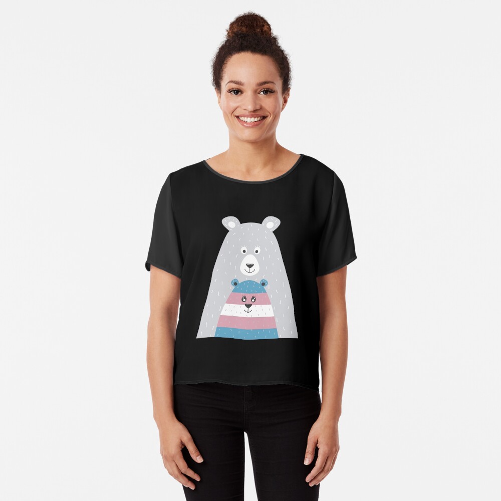 Artikel-Vorschau von Chiffon Top, designt und verkauft von thequeershop.