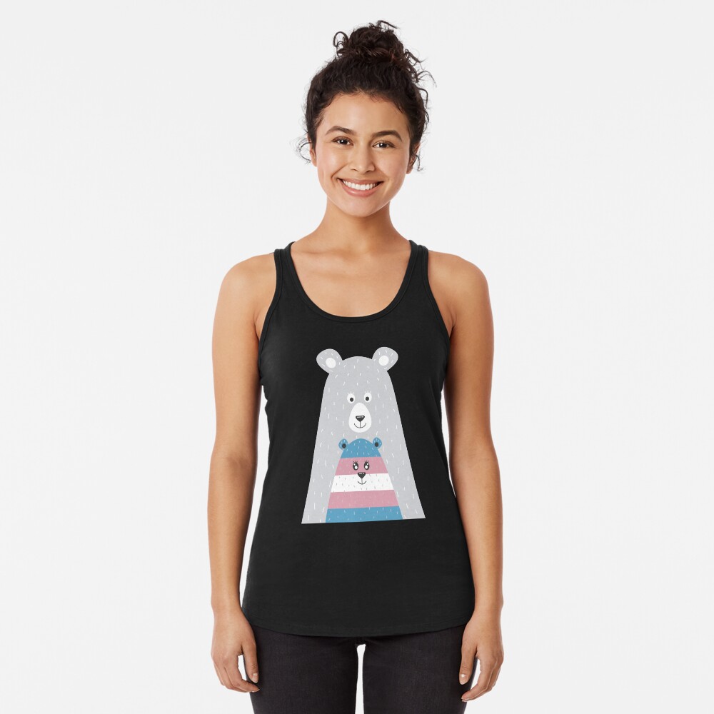 Artikel-Vorschau von Racerback Tank Top, designt und verkauft von thequeershop.