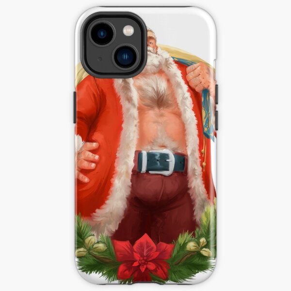 hot santa iPhone Tough Case