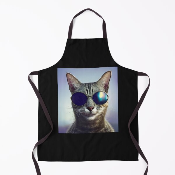Artikelvorschau, exklusive groovige modische Haute Cat mit Brille entworfen und verkauft von ValleyDream.