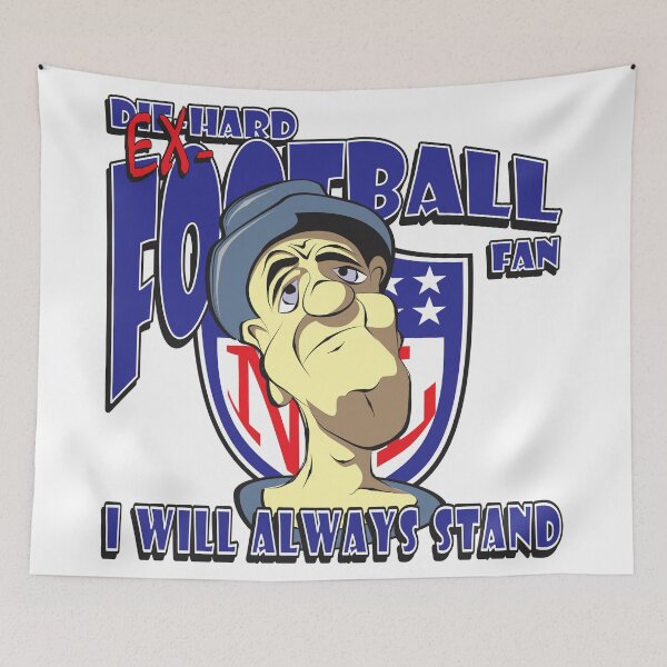 Item preview, EX- DIE-HARD FOOTBALL FAN designed and sold by MontanaJack.