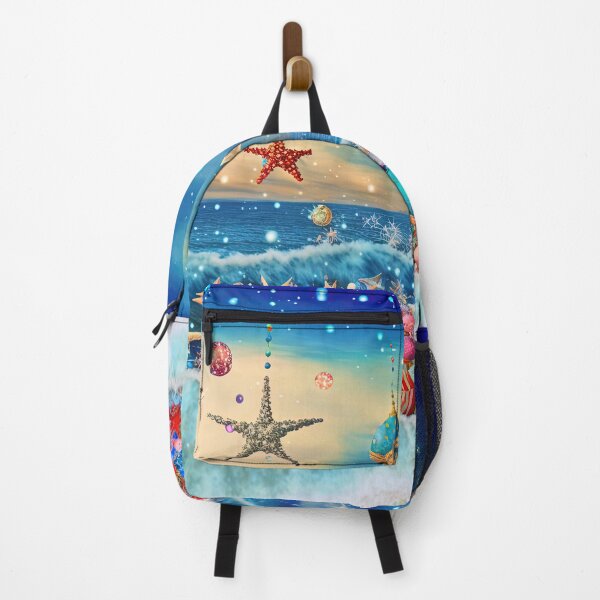Item preview, Sea made of Christmas decorations designed and sold by Arthoughts.