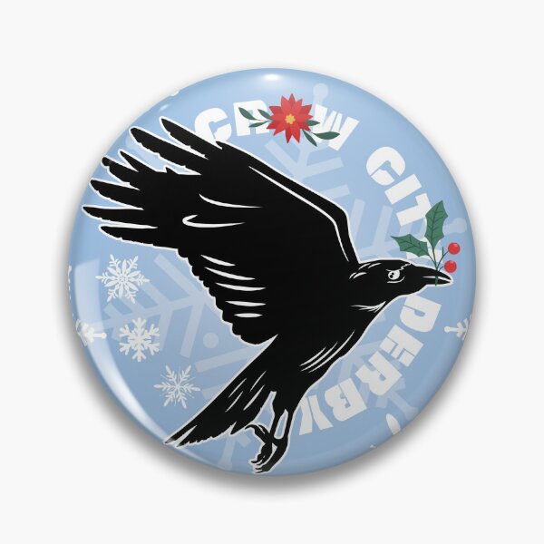 Item preview, Crow City Derby Winter Holiday Logo designed and sold by CrowCityDerby.